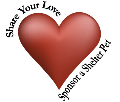 Share your love, sponsor a shelter pet
